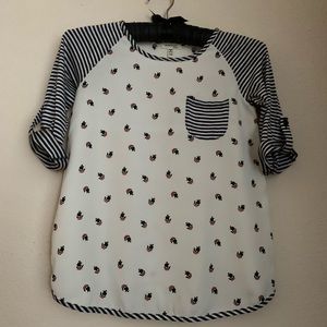 Girl’s Monteau Shirt Size 7/8 New